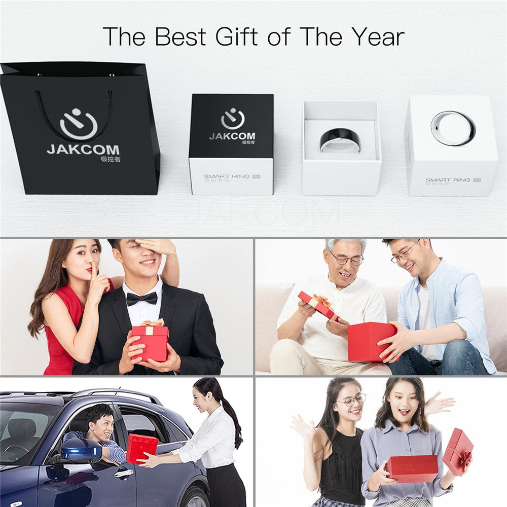 JAKCOM R5 Smart Ring IC / ID / NFC Reader 2 Health Stones Multi-Function Ring