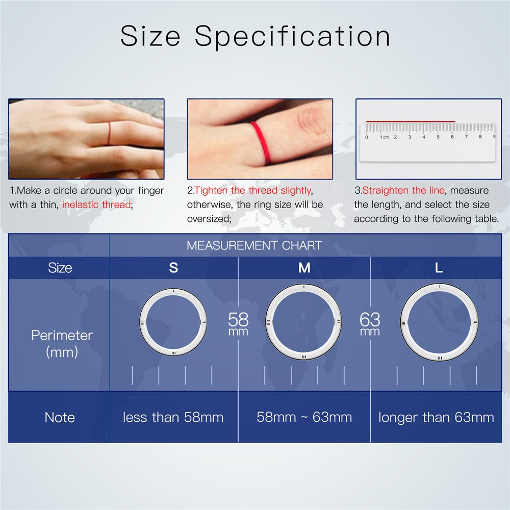 JAKCOM R5 Smart Ring IC / ID / NFC Reader 2 Health Stones Multi-Function Ring