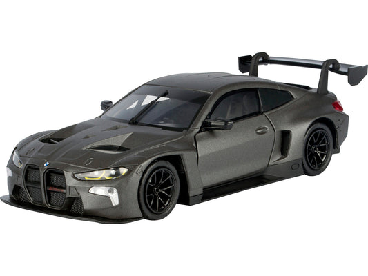 BMW M2 GT3 Matt Black "Timeless Legends" Series 1/24 Diecast Model Car by Motormax