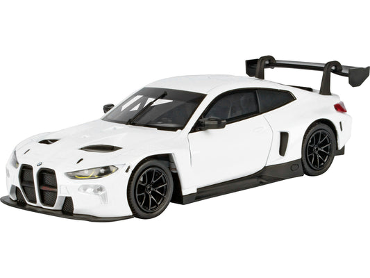 BMW M2 GT3 White "Timeless Legends" Series 1/24 Diecast Model Car by Motormax