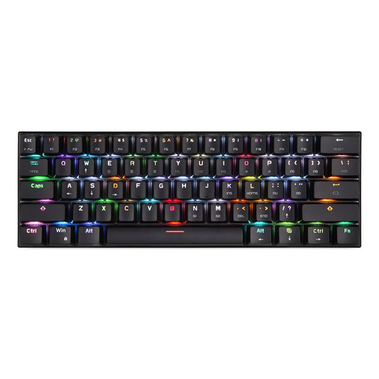 MOTOSPEED CK62 Keyboard Wired Bluetooth/USB Keyboard Dual Mode Mechanical Keyboard with RGB Backlight