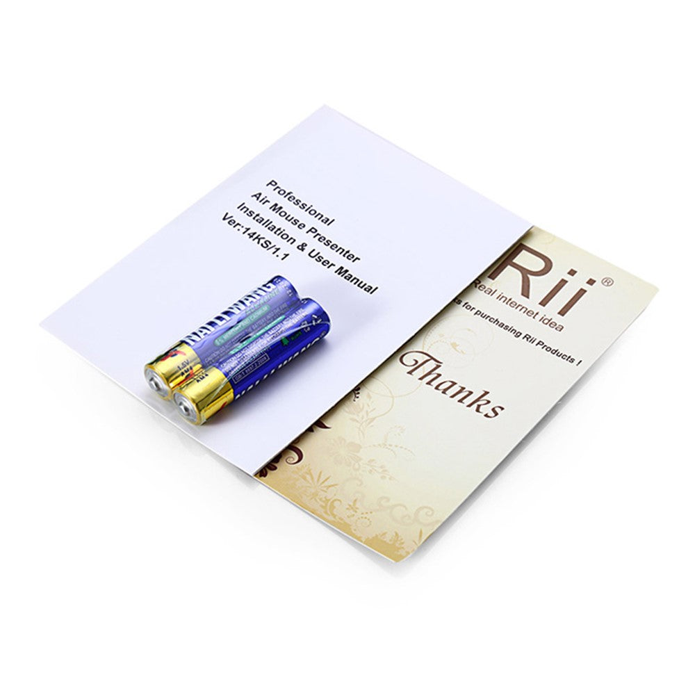 RII Mini i7 2.4Ghz Mini Wireless Air Mouse Remote Combo for TV Box PC Laptop