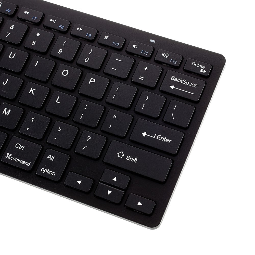 MODAO Super Thin Wireless Bluetooth-compatible 3.0 Keyboard + Bluetooth-compatible Optical Mouse Set