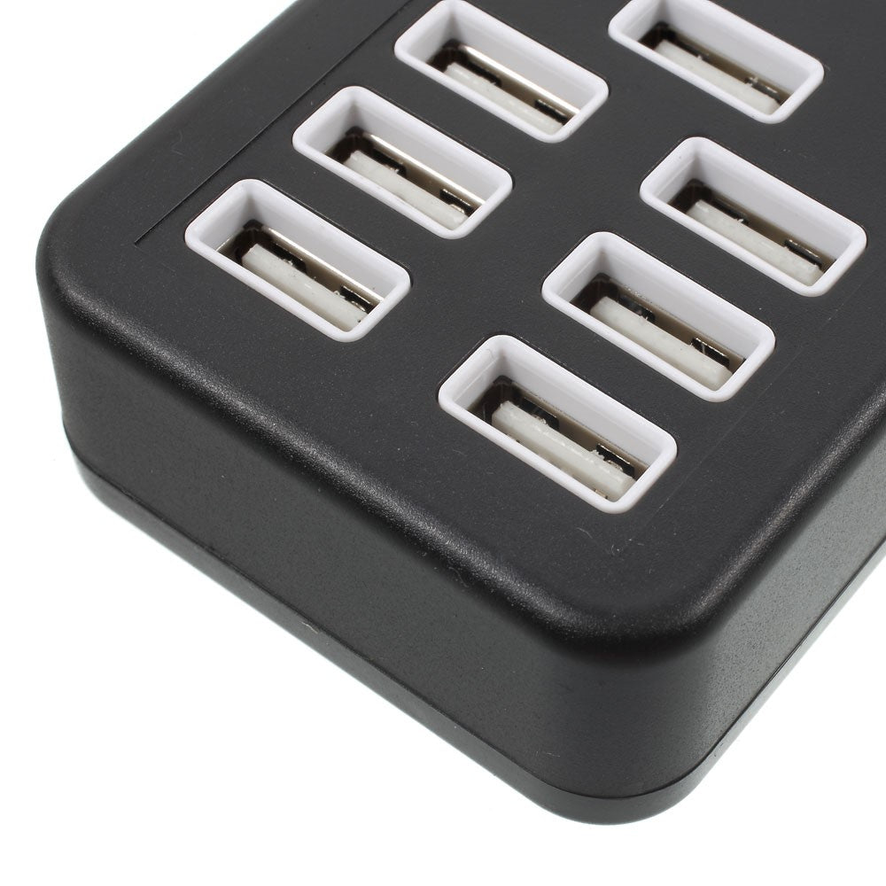 Portable 7 Ports USB 2.0 Hub with 1m Cable and Power Switch