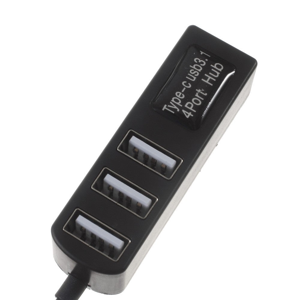 USB 3.1 Type-C to 4-Port USB 2.0 Hub Adapter (P-3101)