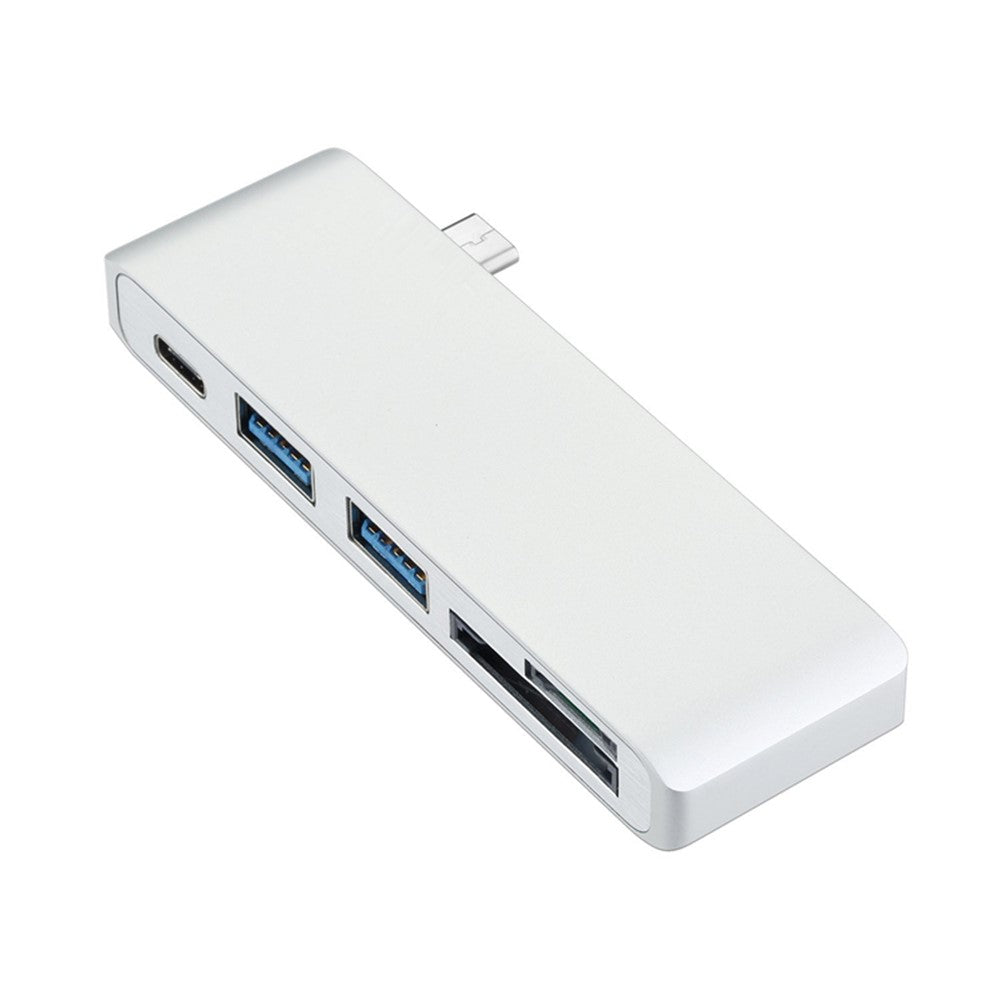 USB Type-C Hub Aluminum Alloy Adapter 5 in 1 Multi-Port Combo Converter for MacBook Pro (2016)