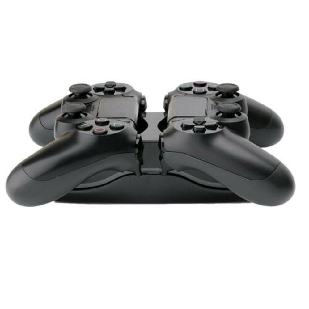 PS4 LED Light Controlled Dual Charger Station USB LED Charging Stand Dock