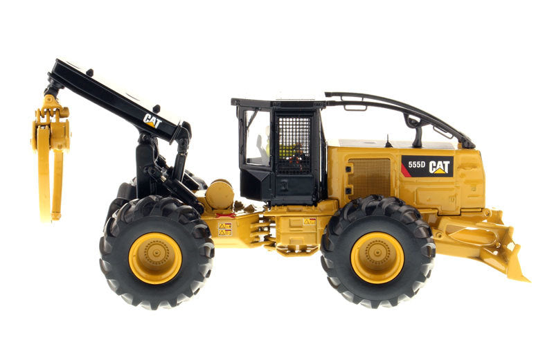 CAT Caterpillar 555D Wheel Skidder with Operator "High Line Series" 1/50 Diecast Model by Diecast Masters