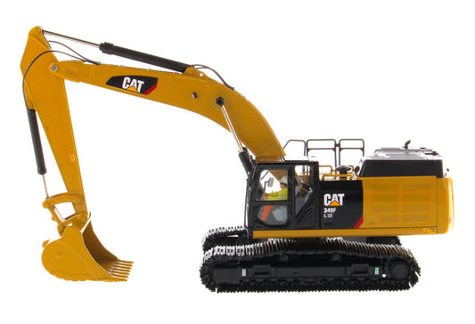 CAT Caterpillar 349F L XE Hydraulic Excavator with Operator "High Line" Series 1/50 Diecast Model by Diecast Masters