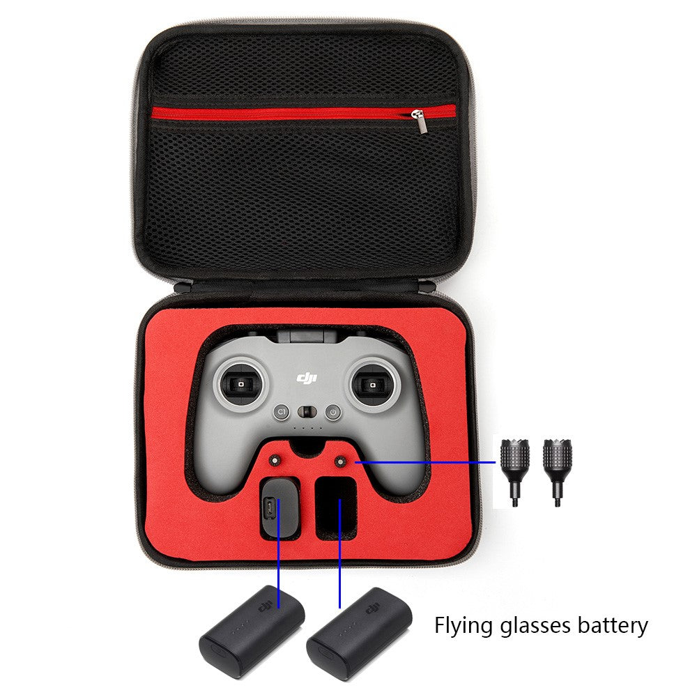 Portable Carrying Case Travel Storage Box for DJI FPV Remote Control Drone Accessories