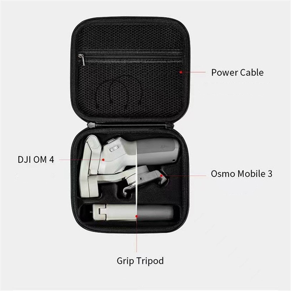 For DJI Osmo OM4 / Mobile 3 Handheld Gimbal Shockproof Storage Case 1680D Fabric Phone Stabilizer Crossbody Bag