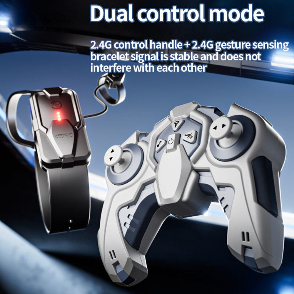 4DRC Y6 8WD Spray RC Car Model Remote Control Stunt Vehicle with LED Light, 1 Battery