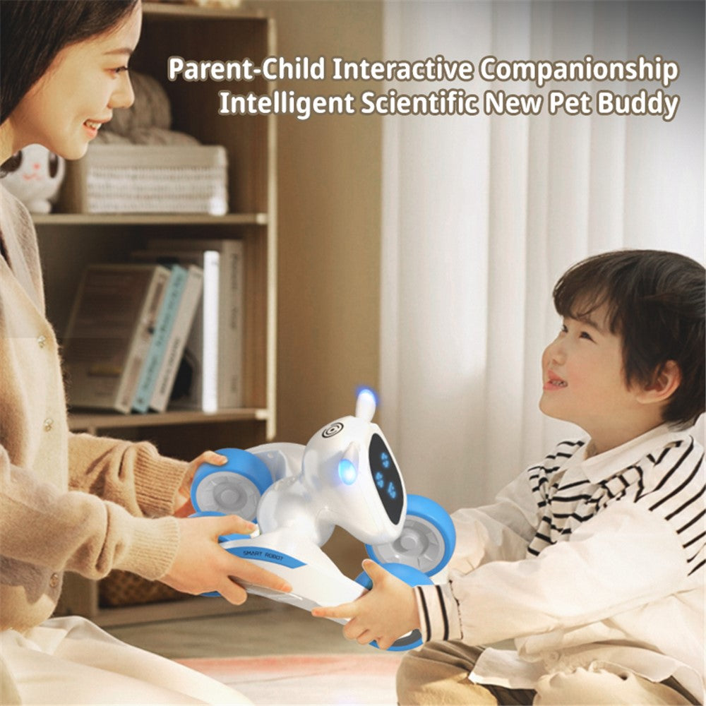 R28 Intelligent Voice Control Robot Puppy Kids Remote Control Electronic Pet Toy, 1 Battery