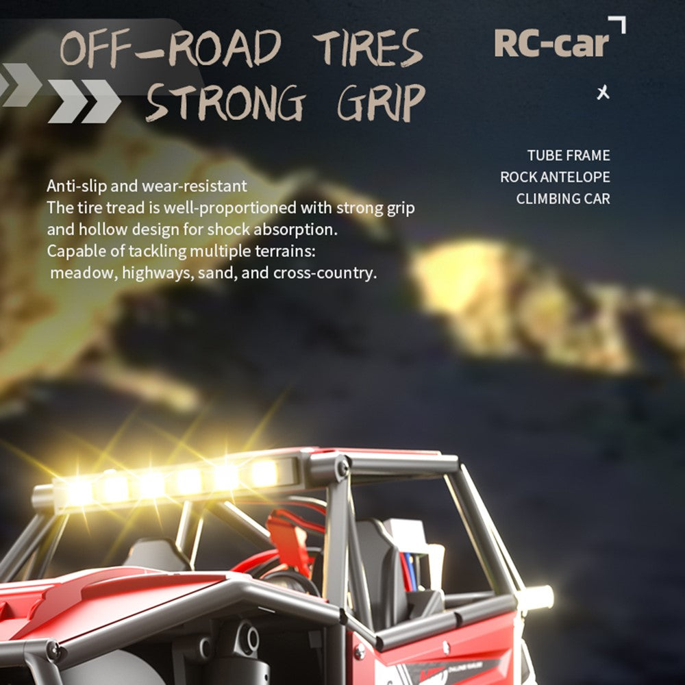 C8808 Multi-Terrain Climbing Off-Road Vehicle Simulation Remote Control Car Toy, 1 Battery
