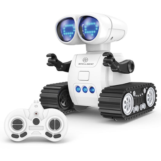 S018 Mini Remote Control Programming Robot Music Light Pattern Switching Smart Robot Toy