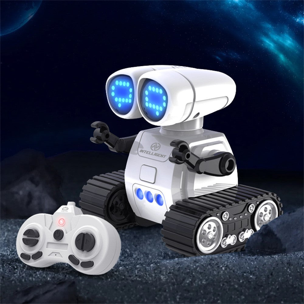 S018 Mini Remote Control Programming Robot Music Light Pattern Switching Smart Robot Toy