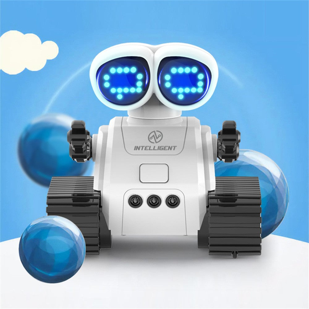 S018 Mini Remote Control Programming Robot Music Light Pattern Switching Smart Robot Toy