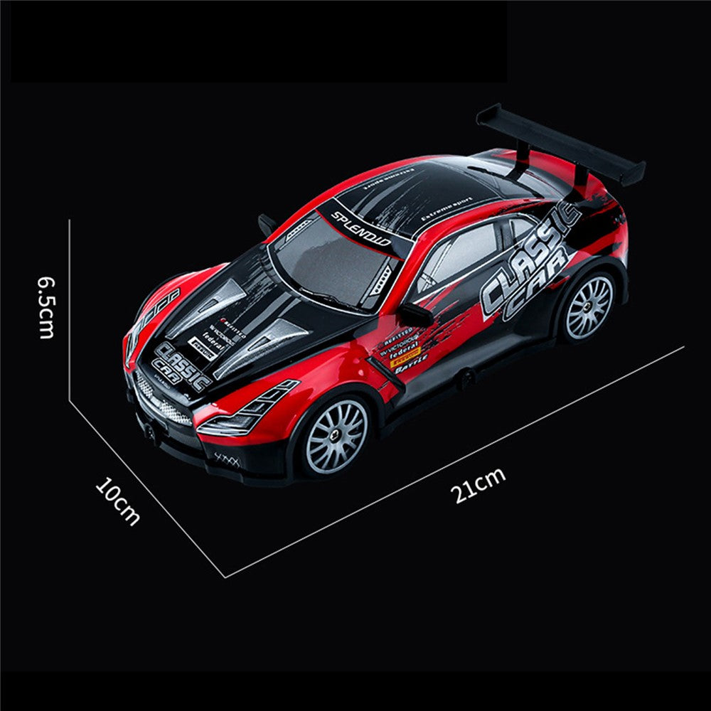KY-S205 GTR Style 1 / 20 4WD RC High Speed Drift Car with Light Remote Control Toy Car