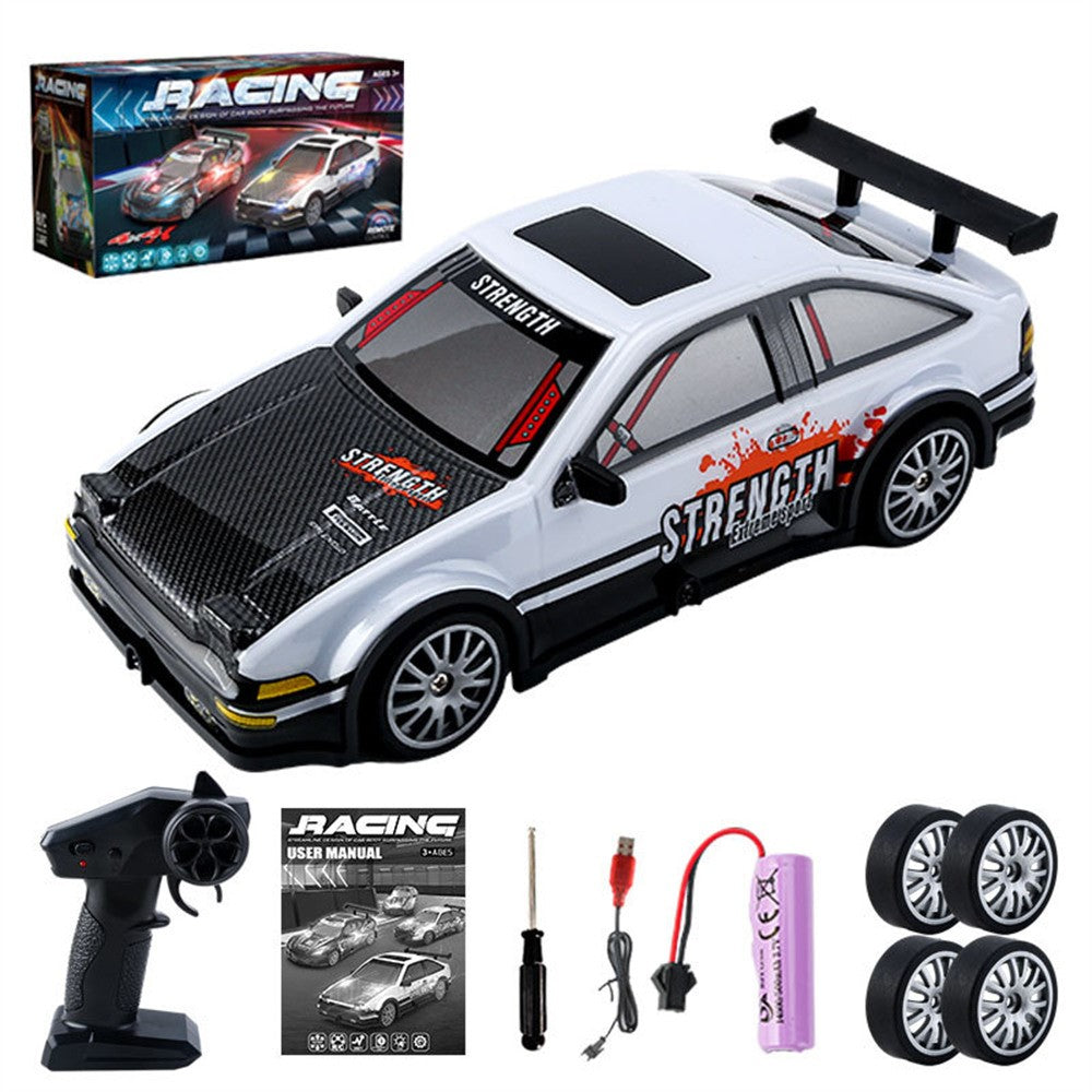 KY-S204 AE86 Style 1 / 20 4WD RC High Speed Drift Car with Light Remote Control Toy Car
