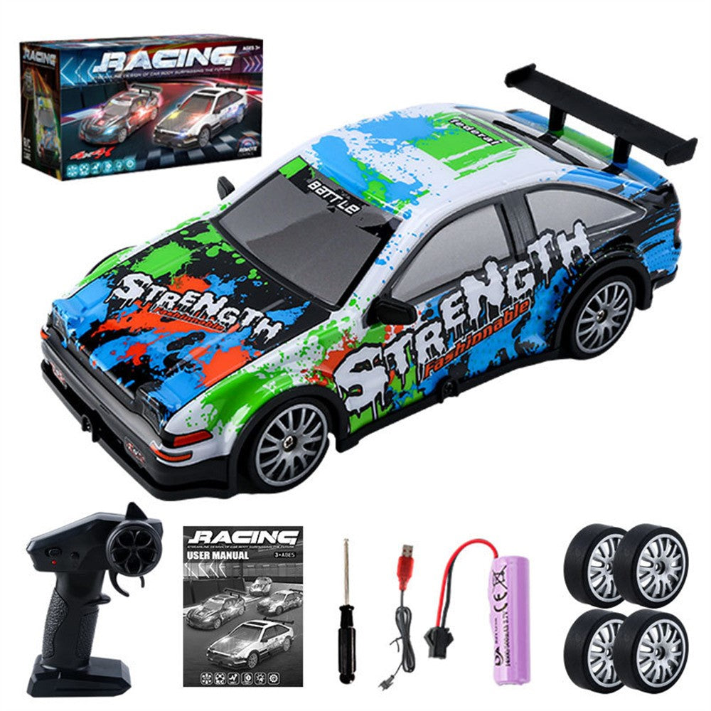 KY-S204 AE86 Style 1 / 20 4WD RC High Speed Drift Car with Light Remote Control Toy Car