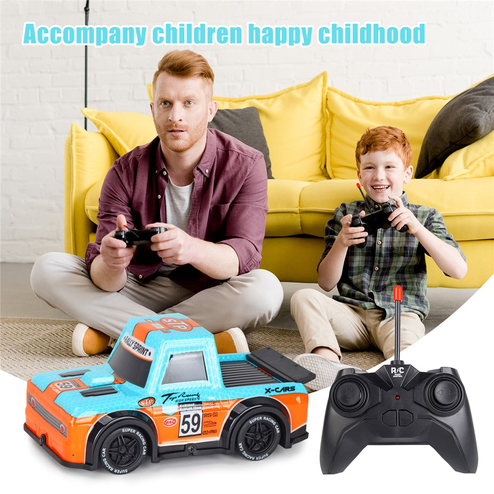Q243 1 / 24 2WD RC Racing Car Children Remote Control Toy Car with Cool Light