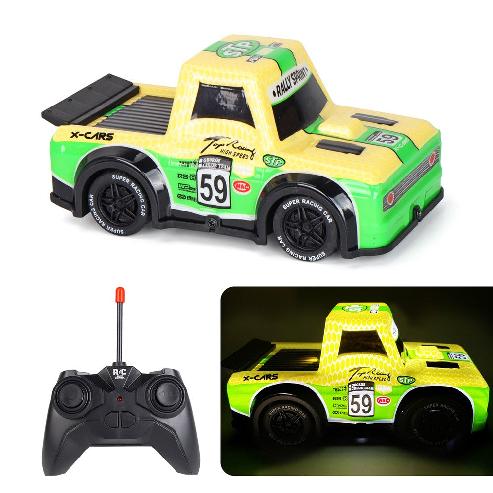 Q243 1 / 24 2WD RC Racing Car Children Remote Control Toy Car with Cool Light
