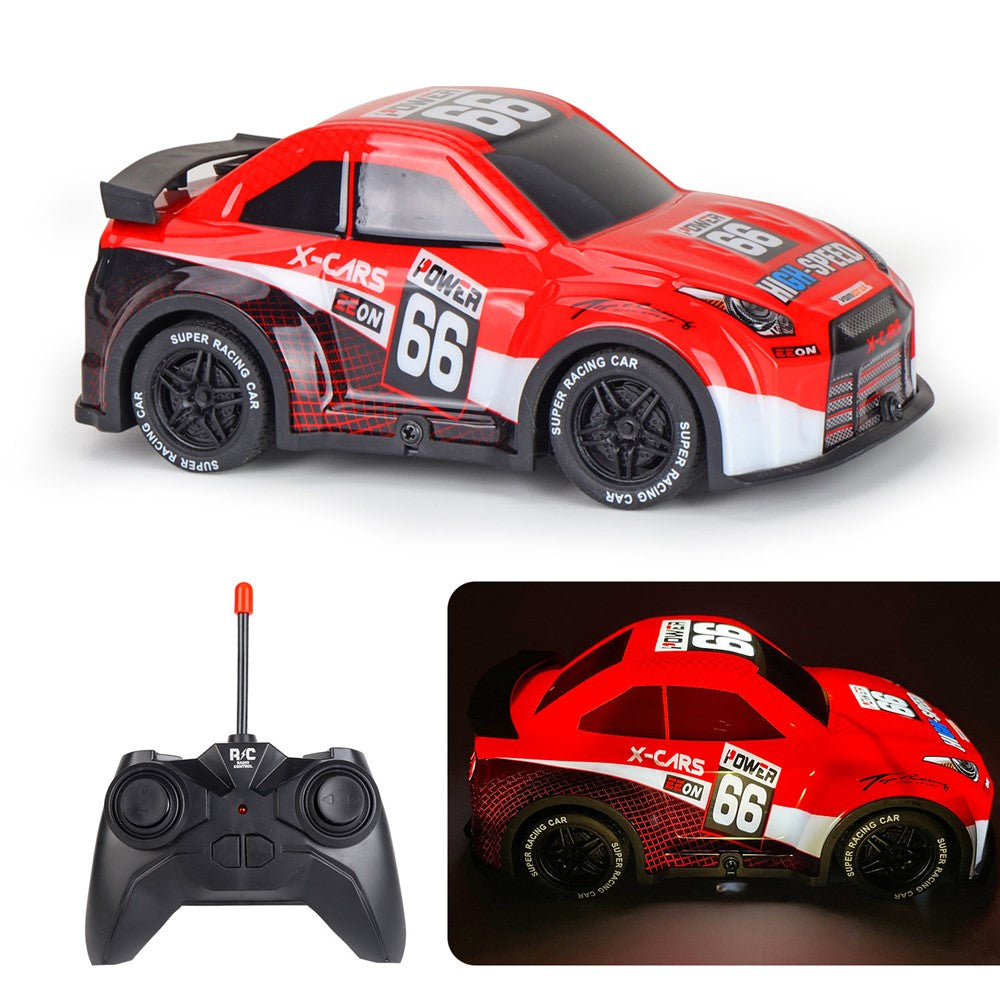Q240 1 / 24 2WD Remote Control Racing Car Children Toy RC Car with Cool Light