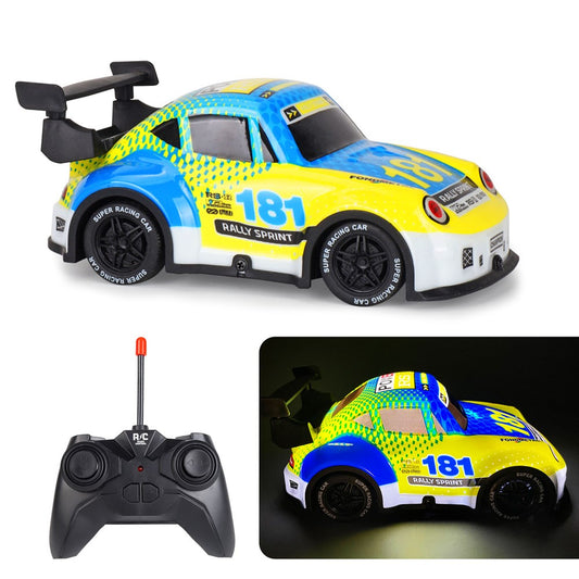 Q241 1 / 24 2WD Remote Control Car Kids Toy RC Racing Car with Cool Light