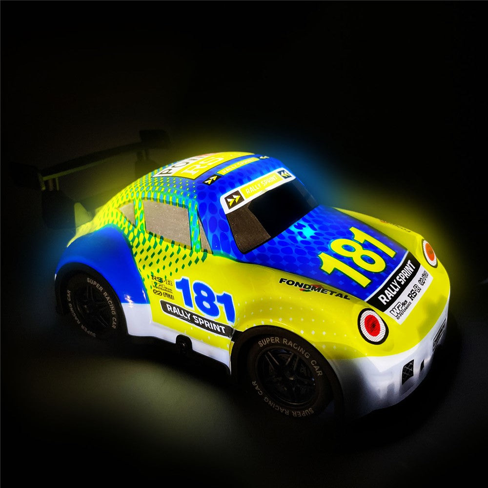 Q241 1 / 24 2WD Remote Control Car Kids Toy RC Racing Car with Cool Light