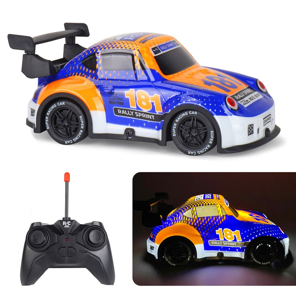 Q241 1 / 24 2WD Remote Control Car Kids Toy RC Racing Car with Cool Light