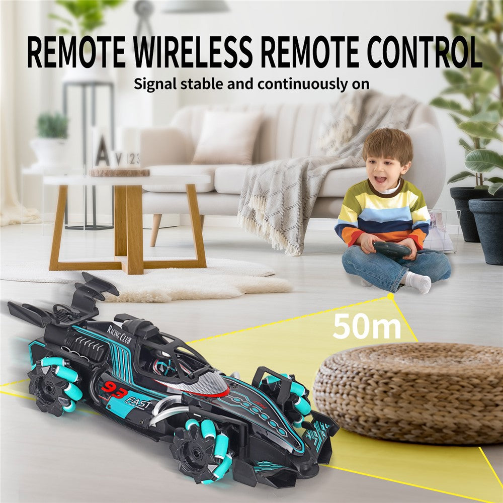 HD3377 1 / 14 RC Racing Car Toy Light Music Mist Spray Remote Control Car, Single Remote Controller