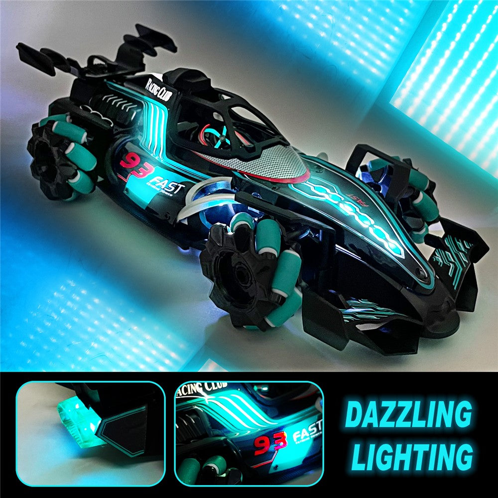 HD3377 1 / 14 RC Racing Car Toy Light Music Mist Spray Remote Control Car, Single Remote Controller