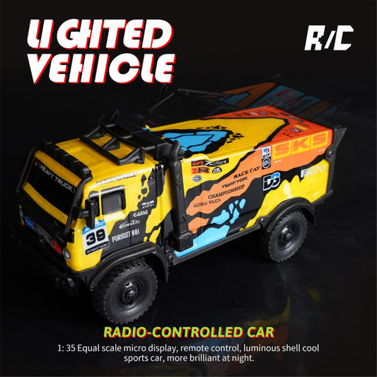 1 / 35 RC Truck Children Toy Cool Light Effect Remote Control Vehicle