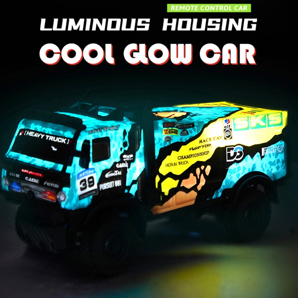 1 / 35 RC Truck Children Toy Cool Light Effect Remote Control Vehicle
