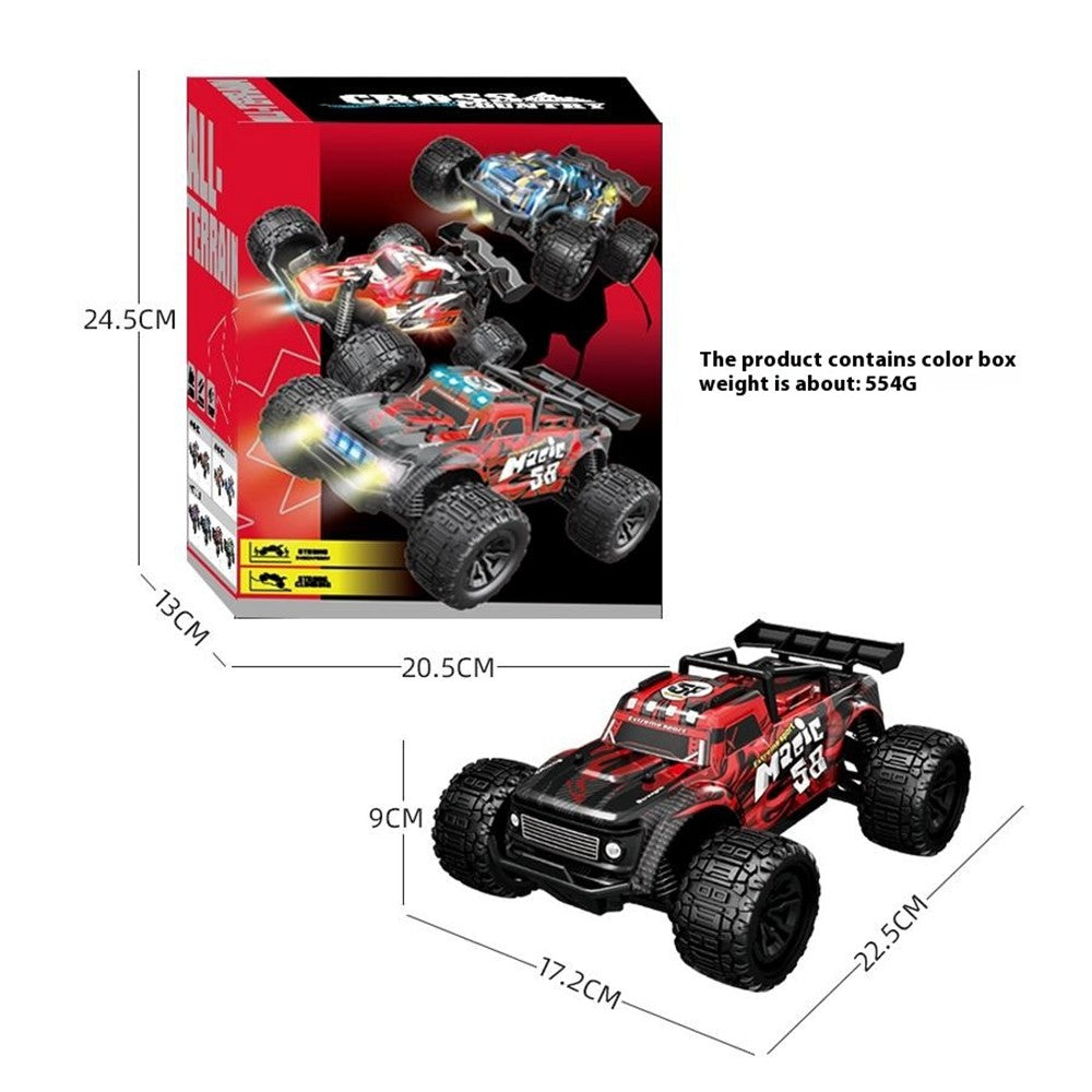 YL-114 2.4G Remote Control Car 1:18 RC Cars for Kids High Speed Off-Road Vehicle Toy