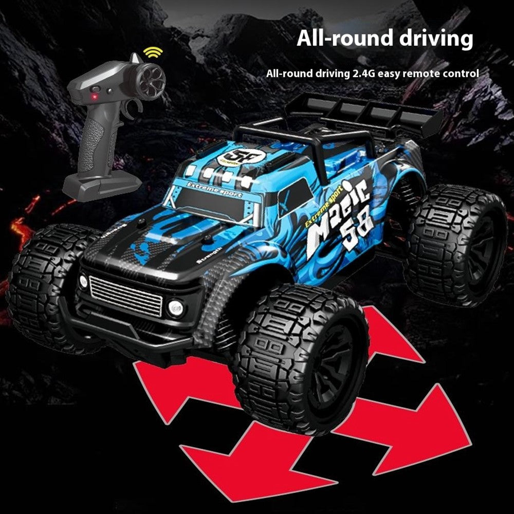 YL-114 2.4G Remote Control Car 1:18 RC Cars for Kids High Speed Off-Road Vehicle Toy