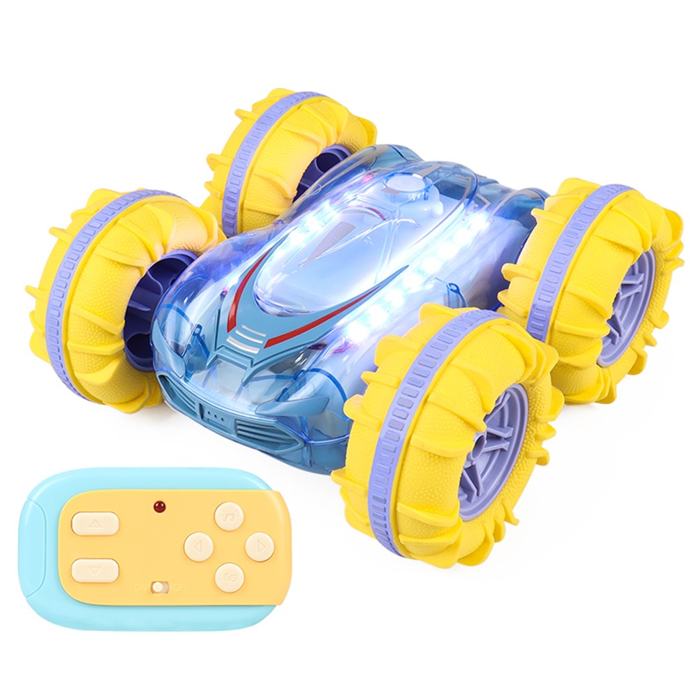 JC014 2.4G Remote Control Stunt Car Amphibious Vehicle with 7 Color LED Lights (CE / CPC / EN71 / ASTM / CPSIA Certified)