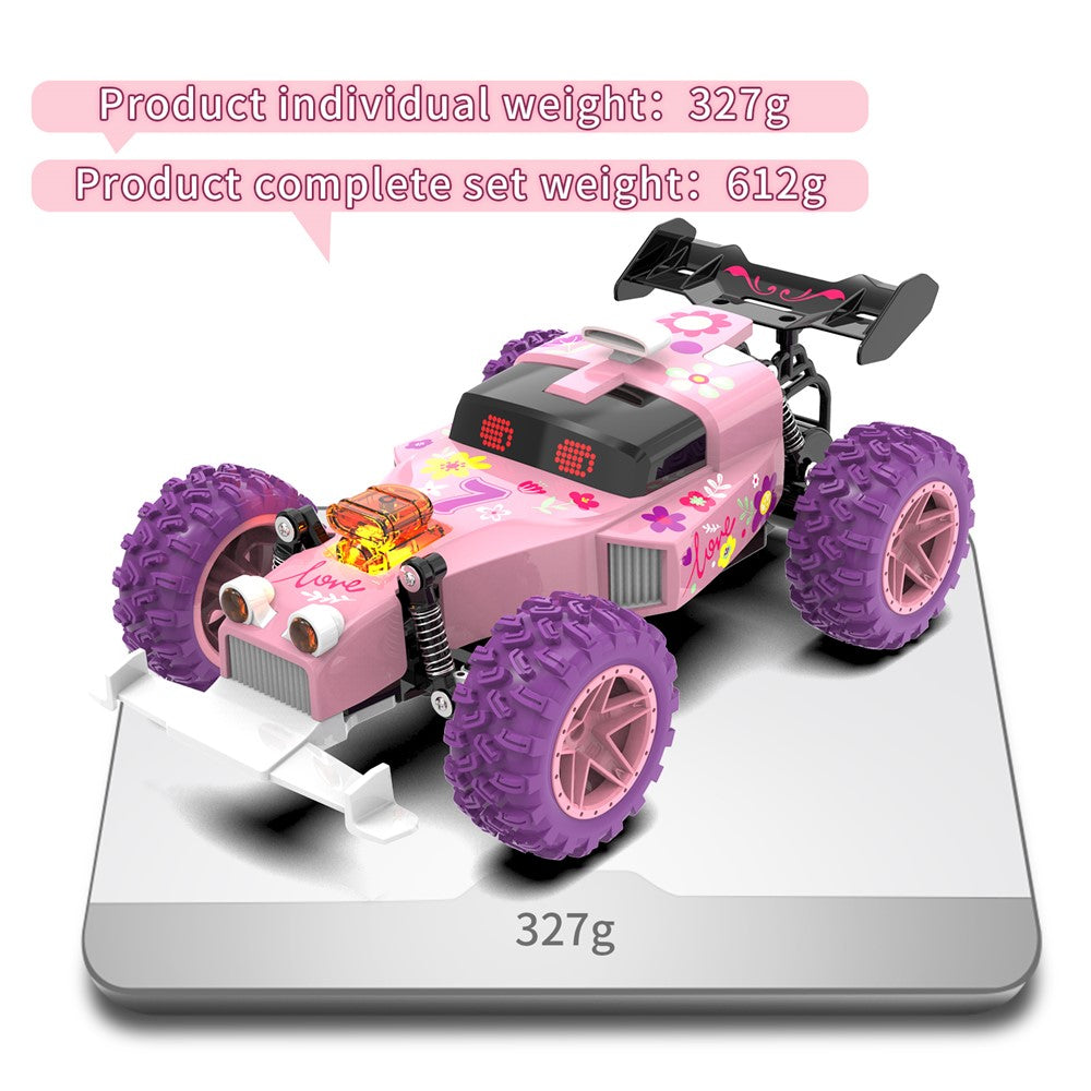 Q217 Style B 2.4G RC Car Remote Control Off Road High Speed Drift Racing Vehicle with LED Light, Single Battery