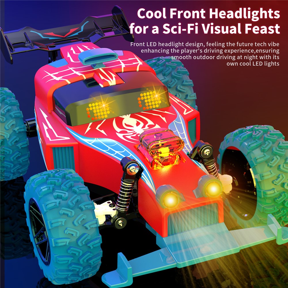 Q217 Style B 2.4G RC Car Remote Control Off Road High Speed Drift Racing Vehicle with LED Light, Single Battery