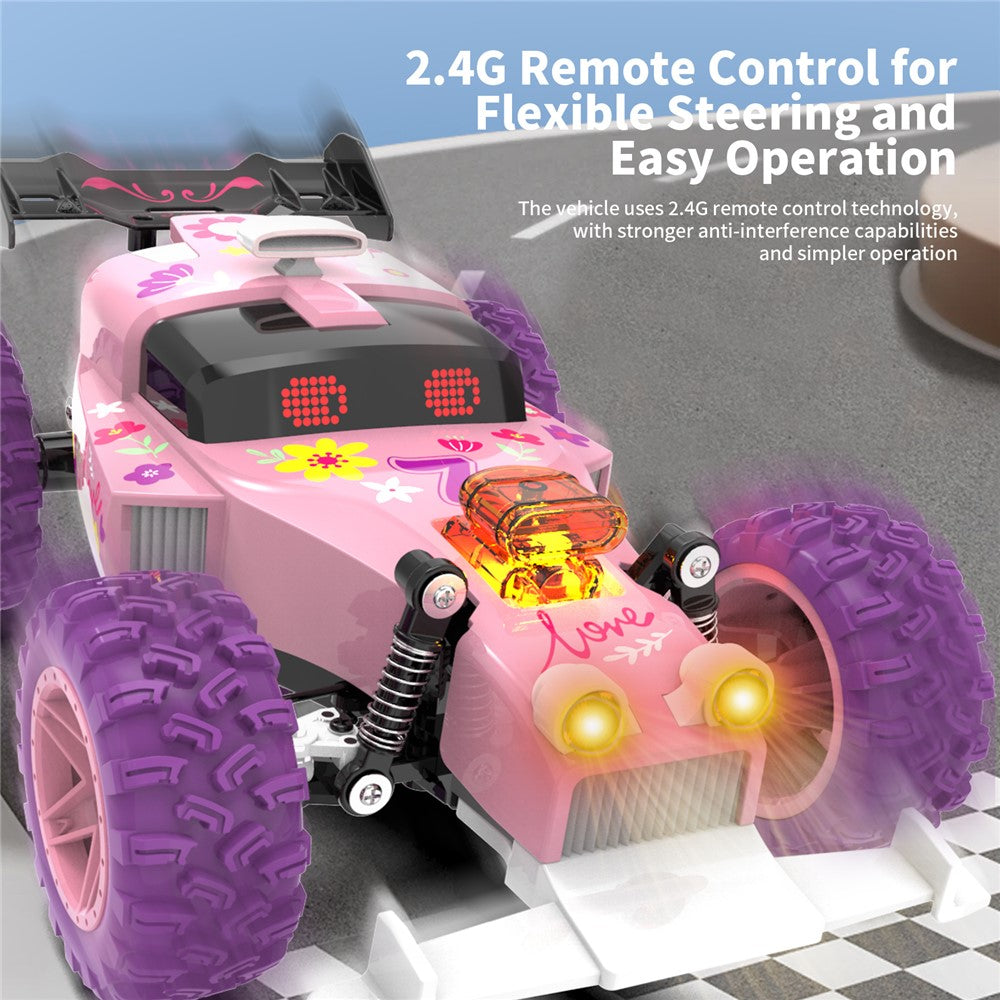 Q217 Style B 2.4G RC Car Remote Control Off Road High Speed Drift Racing Vehicle with LED Light, Single Battery