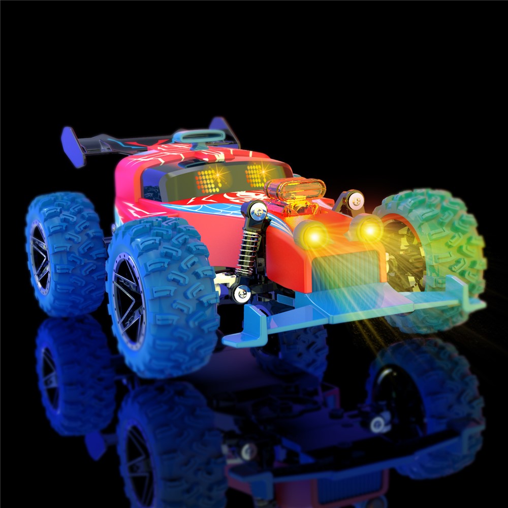 Q217 Style B 2.4G RC Car Remote Control Off Road High Speed Drift Racing Vehicle with LED Light, Dual Battery