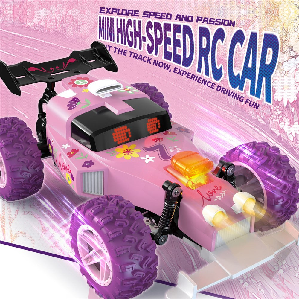Q217 Style B 2.4G RC Car Remote Control Off Road High Speed Drift Racing Vehicle with LED Light, Dual Battery
