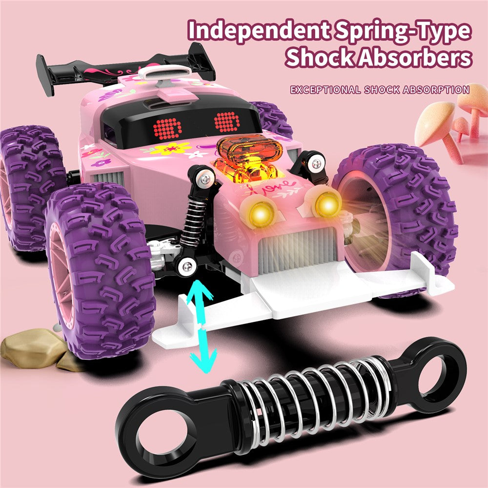 Q217 Style B 2.4G RC Car Remote Control Off Road High Speed Drift Racing Vehicle with LED Light, Dual Battery