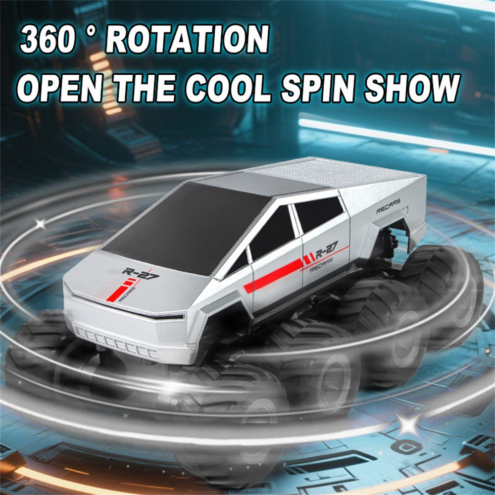 Q218 8WD Amphibious RC Car Waterproof 2.4G Remote Control Off-Road Crawler Vehicle, Single Battery