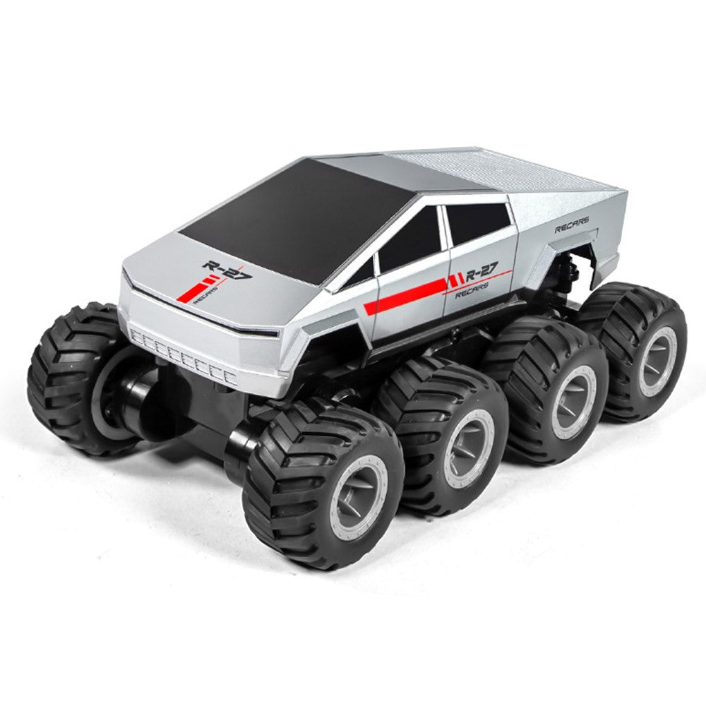 Q218 8WD Amphibious RC Car Waterproof 2.4G Remote Control Off-Road Crawler Vehicle, Dual Battery