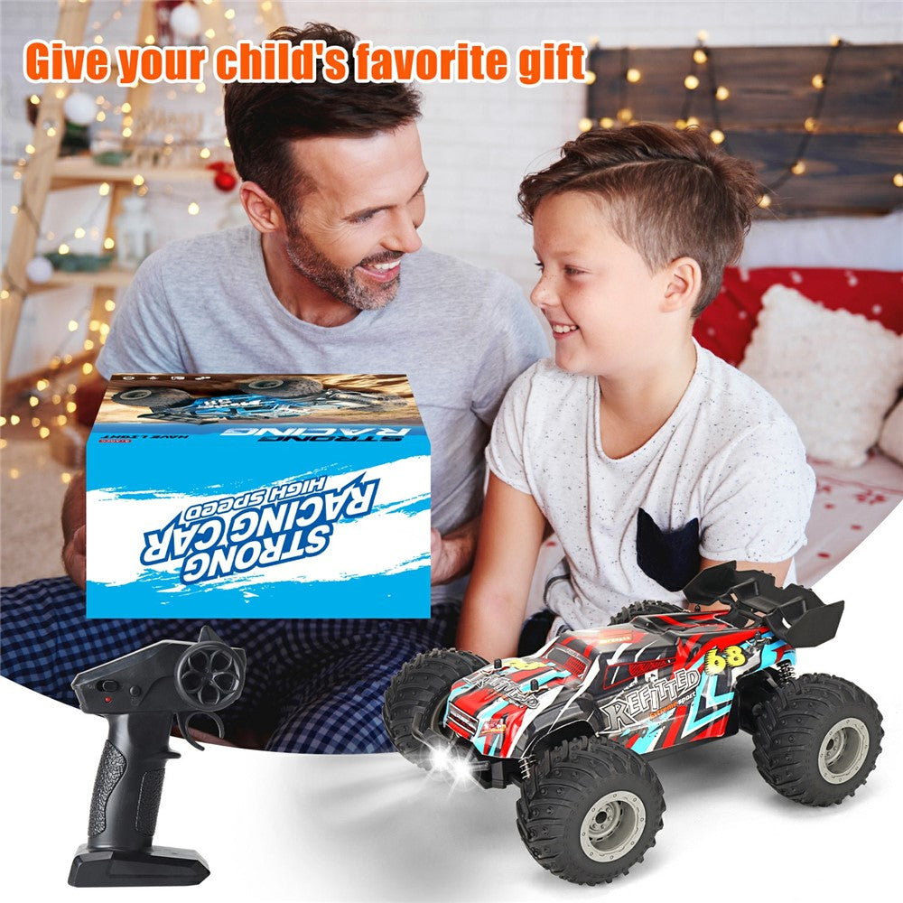 KY-S209B 18KM / H High Speed RC Drift Car with LED Headlights 1:18 2.4G Remote Control Racing Vehicle