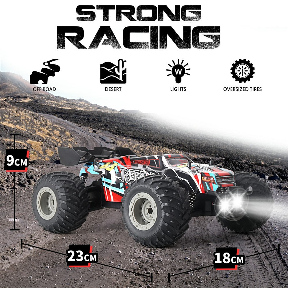KY-S209B 18KM / H High Speed RC Drift Car with LED Headlights 1:18 2.4G Remote Control Racing Vehicle