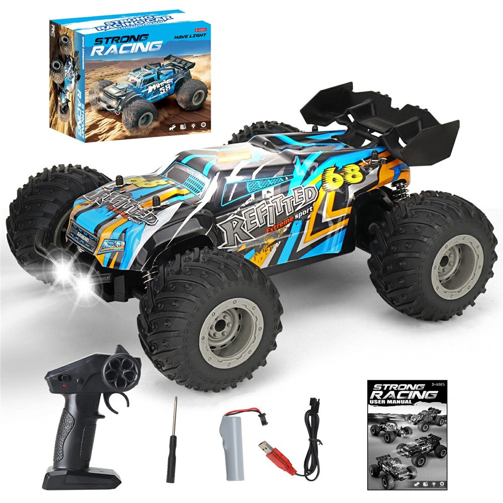 KY-S209B 18KM / H High Speed RC Drift Car with LED Headlights 1:18 2.4G Remote Control Racing Vehicle