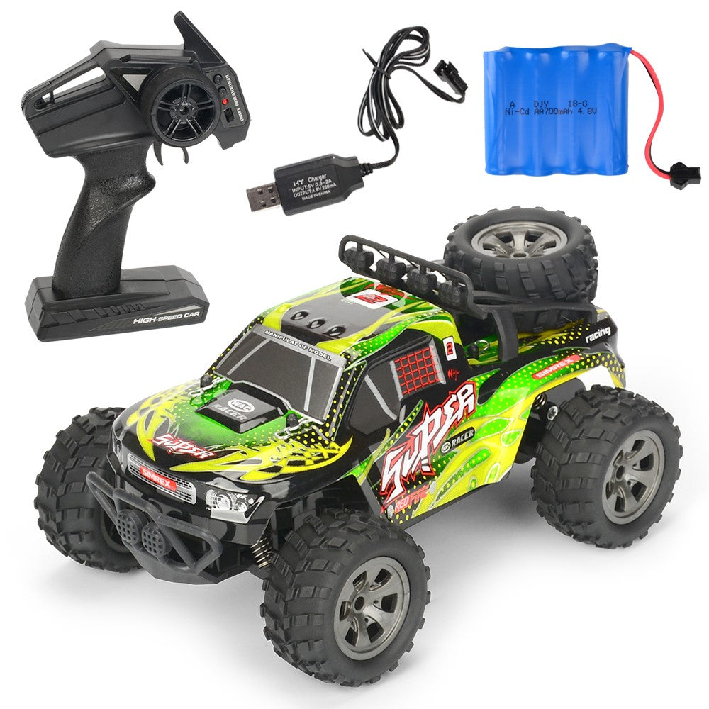 20km/h 1:18 2.4G Remote Control Car RC Electric Monster Truck Off-Road Vehicle