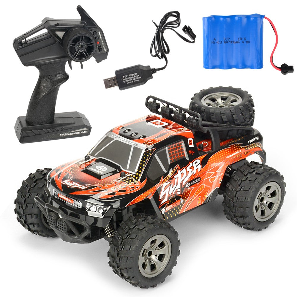 20km/h 1:18 2.4G Remote Control Car RC Electric Monster Truck Off-Road Vehicle